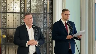 W sprawie Funduszu Sprawiedliwości.Konferencja prasowa Suwerennej Polski. | 31.05.2024