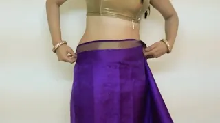 My Easy Tips & Tricks To Wear Cotton Saree Perfectly | Learn How To Drape Saree |Sari Wearing