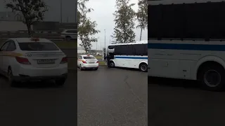 Police bus .Полицейский автобус.