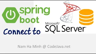 Spring Boot Connect to Microsoft SQL Server Example