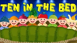 zehn im Bett Lieder für Kinder Kinderlieder Preschool Songs Nursery Rhymes For Kids Ten In The Bed