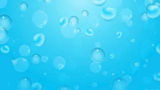 Video Background HD-Bubble Animation Video! Blue background.