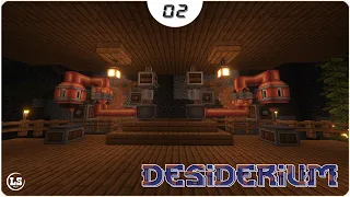 Minecraft 1.18.2: Desiderium - #02 Железные инструменты