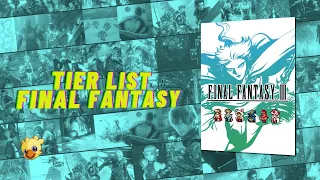(33/50) Final Fantasy III Pixel Remaster, la meilleure version ? #TIERLISTFF