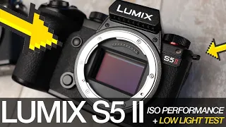 Lumix S5 II: ISO Performance + Low Light Test