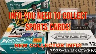 HOW TO START COLLECTING SPORTS CARDS! Info + Tips for New Collectors!