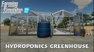 FS22  New Mod (console): Hydroponics Greenhouse | Mods in the spot(light)s #115