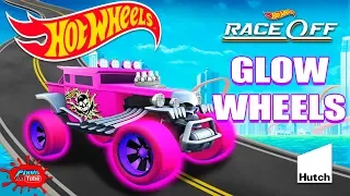 Hot Wheels Race Off Daily Challenge Glow Wheels Baja Bone Shaker