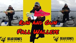 How to Run and Gun for Fall Walleye on the St. Clair River