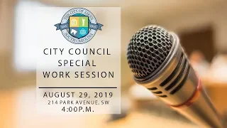 Aiken City Council Special Work Session