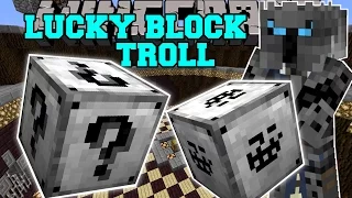 Minecraft: TROLL LUCKY BLOCK (ILLUMINATI, GIANT TROLL FACES, & INSANE WEAPONS!) Mod Showcase