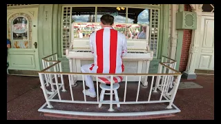 Colors of the Wind played on the Casey's Corner ragtime piano