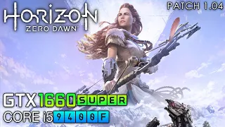 Horizon Zero Dawn ( Patch 1.04 ) - GTX 1660 Super | i5 9400F | 1080p - 1440p | Gameplay Benchmark PC