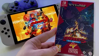 Streets of Rage 4 - anniversary edition - Review | Switch OLED handheld gameplay