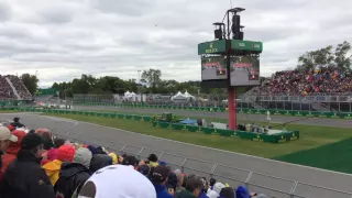 F1 2016 Race Start Grandstand 24 Canada Grand Prix