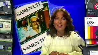 TV: Veronica - Ledenwerfspot, omroepster Renee Loeffen, Speelfilm Leader (19840513)
