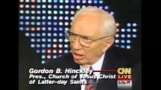 LDS Church Pres. Gordon B. Hinckley - Larry King Live Interview