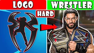 Guess the Wrestlers by their LOGO 💪🤼 99% fail | Wrestling Fan | Wrestler Quiz 2023 |