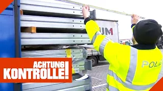 Viel zu lang! LKW wird aus Verkehr gezogen! | Achtung Kontrolle | Kabel Eins