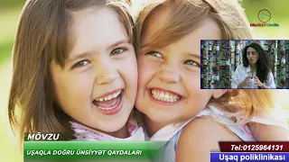 Uşaq poliklinikası - Uşaqla doğru ünsiyyət qaydaları