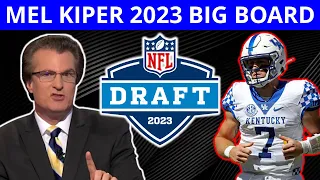 UPDATED Mel Kiper 2023 NFL Draft Big Board: Top 25 Prospect Rankings Ft. Jalen Carter & Will Levis