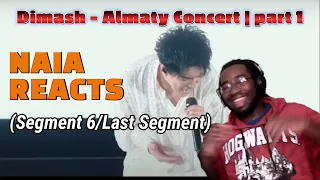 Songwriter Reacts to Dimash - Almaty Concert | part 1 (Segment 6) #dimash