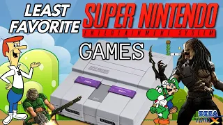 My Least Favorite Super Nintendo Games