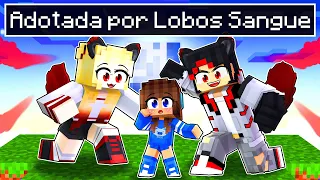 MIIKA foi ADOTADO pelos FAMÍLIA LOBO DE SANGUE no Minecraft ◂Miika▸