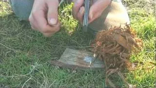 Survivor Dude: How To Make Fire With A Magnesium Flint Stick