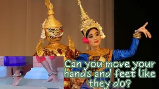 Apsara Dance || I didn't Appreciate Apsara Dance until I saw their hands, fingers and feet movements