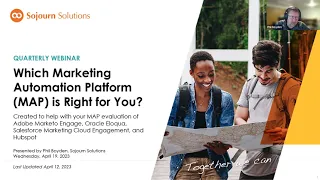 Sojourn Marketing Automation Platform Comparison Webinar - April 2023