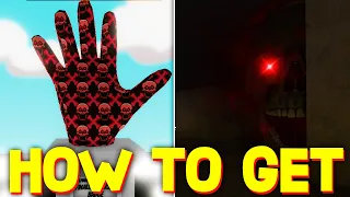 HOW TO ACTUALLY GET RUN GLOVE + ITS FINALLY OVER BADGE in SLAP BATTLES SHOWCASE ROBLOX!