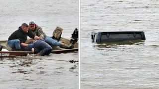 Missing Woman Found Alive Inside Submerged Jeep