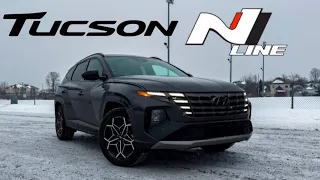 2024 Hyundai Tucson Hybrid N-Line | POV Drive & Review
