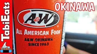 A&W in JAPAN (Root Beer & Burgers Review)
