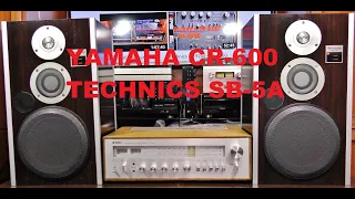 Technics SB-5A & Yamaha CR-600 - Video review with disassembly, видеообзор с разборкой аппаратов.