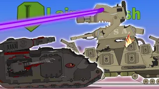 KV-44 VS NIGHTMARE - Cartoons about tanks