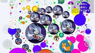 agario mobile ソロで過密鯖に凸る！第三弾