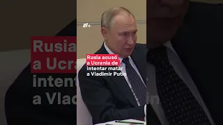 Rusia denuncia intento de asesinato contra Putin