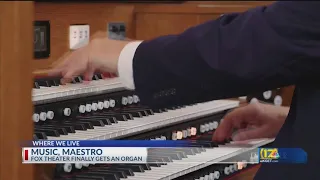 Fox Theater finally gets organ