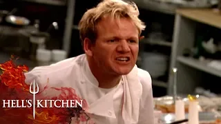 Chef RUNS OUT OF SALMON DURING SERVICE | Hell's Kitchen