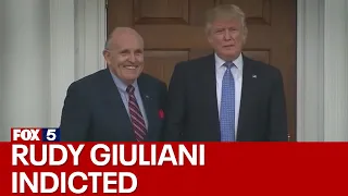 Rudy Giuliani indicted for violating Georgia's RICO Act