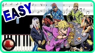 Fighting Gold (JOJO'S BIZARRE ADVENTURE OP 8) - Piano Arrangement (Synthesia) by TAM