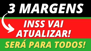 🔴 INSS - 3 MARGENS - INSS VAI ATUALIZAR - SERÁ PARA TODOS - ANIELI EXPLICA