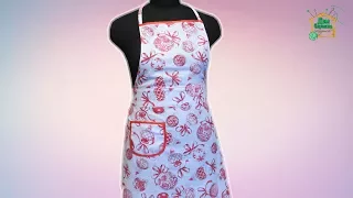 How to sew an apron for the kitchen with your own hands / Pattern apron