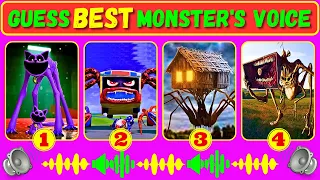 NEW Guess Monster Voice CatNap, Bus Eater, Spider House Head, MegaHorn Coffin Dance