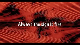 The Sign of Fire Lyric Video The Fixx 1983