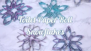 Toilet Paper Roll Snowflakes | HG Craft | HelloGiggles