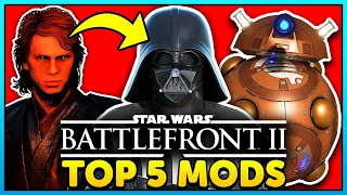 Star Wars Battlefront 2 Mustafar Map! - Top 5 Mods of the Week #129