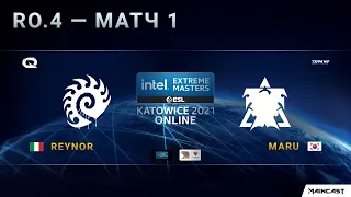 [IEM Katowice 2021] Ro.4 | Reynor (Z) vs. Maru (T)